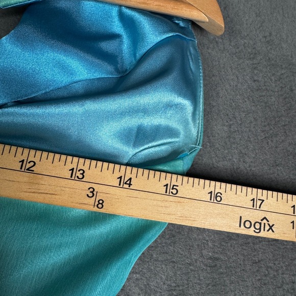 Cache Dress Vintage Y2K Maxi Prom Cruise Resort Fairy Whimiscal Ombre Dress Sz 2 - Picture 9 of 11